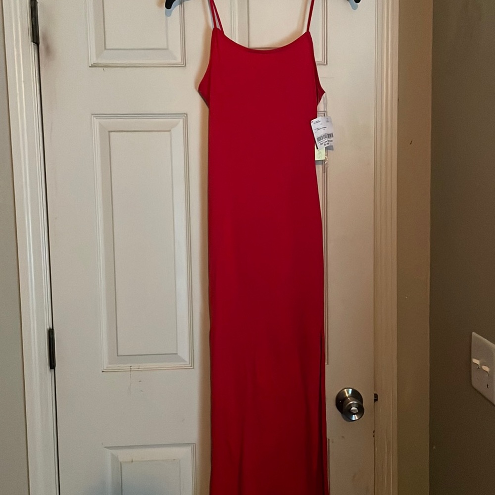 Brand new red maxi dress